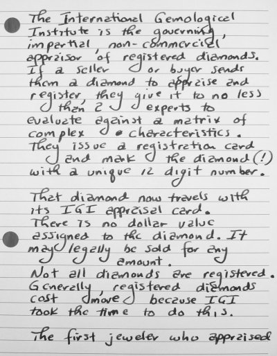 diamonds